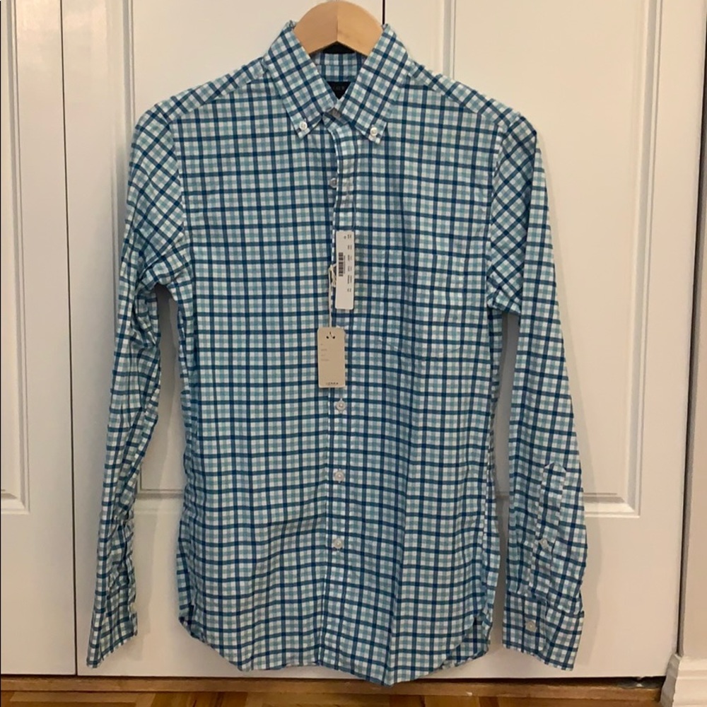 J crew men’s slim button up